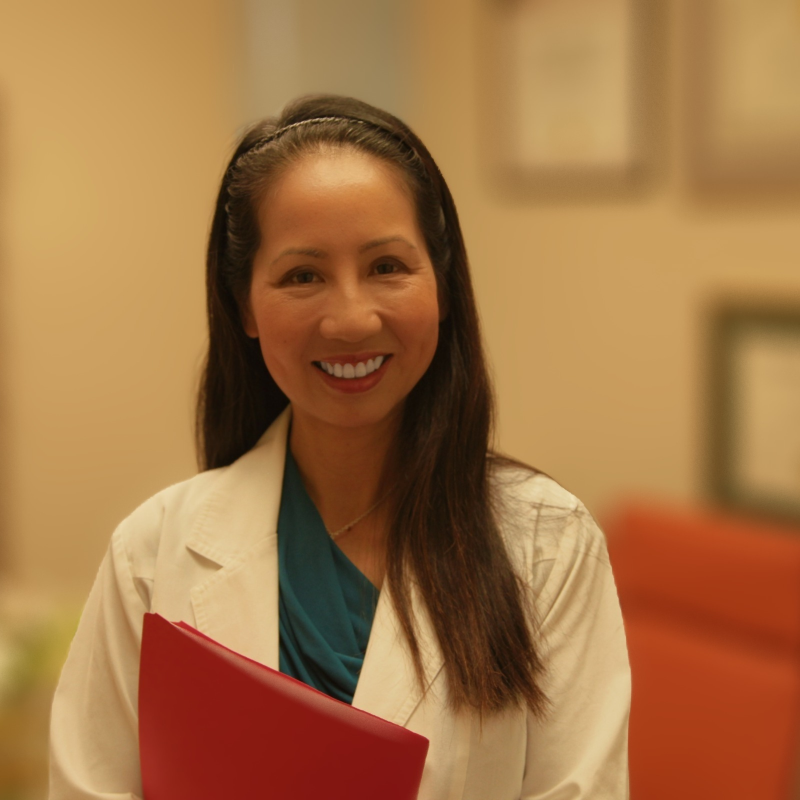 female cosmetic surgeon